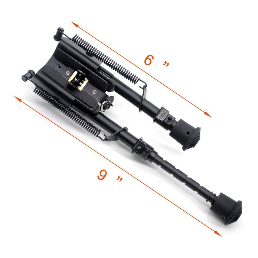 Amazon.co.jp: Trirock バイポッド6-9インチ 折りたたみ&伸縮式